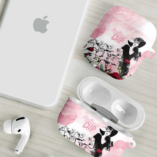 Melbourne Horse Racing Cup Pink Out Derby AirPods Case - Aussie Hoodie