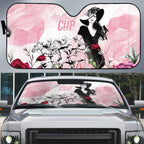 Melbourne Horse Racing Cup Pink Out Derby Auto Sun Shade - Aussie Hoodie