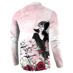Melbourne Horse Racing Cup Pink Out Derby Button Sweatshirt - Aussie Hoodie