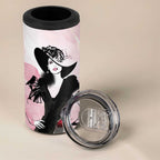 Melbourne Horse Racing Cup Pink Out Derby 4 in 1 Can Cooler Tumbler - Aussie Hoodie