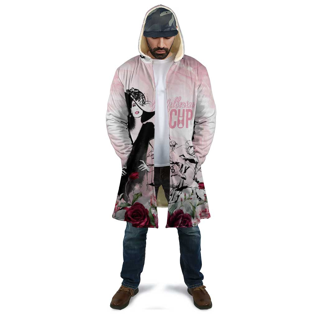 Melbourne Horse Racing Cup Pink Out Derby Cloak - Aussie Hoodie