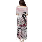 Melbourne Horse Racing Cup Pink Out Derby Family Matching Puletasi and Hawaiian Shirt - Aussie Hoodie