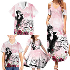 Melbourne Horse Racing Cup Pink Out Derby Family Matching Summer Maxi Dress and Hawaiian Shirt - Aussie Hoodie