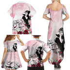 Melbourne Horse Racing Cup Pink Out Derby Family Matching Summer Maxi Dress and Hawaiian Shirt - Aussie Hoodie