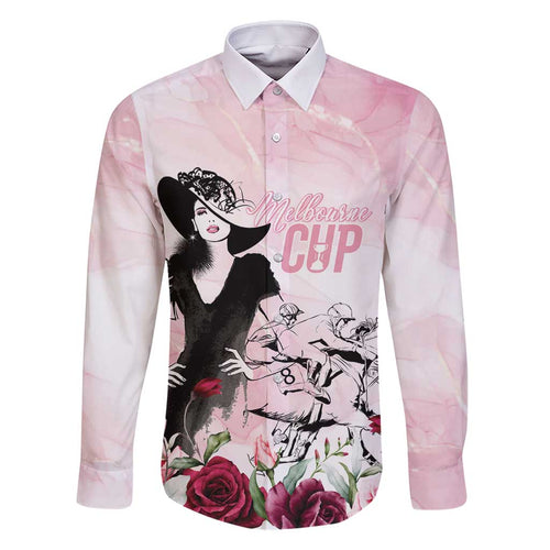 Melbourne Horse Racing Cup Pink Out Derby Family Matching Summer Maxi Dress and Hawaiian Shirt - Aussie Hoodie