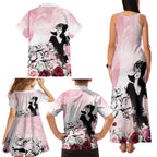 Melbourne Horse Racing Cup Pink Out Derby Family Matching Tank Maxi Dress and Hawaiian Shirt - Aussie Hoodie