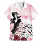 Melbourne Horse Racing Cup Pink Out Derby Hawaiian Shirt - Aussie Hoodie