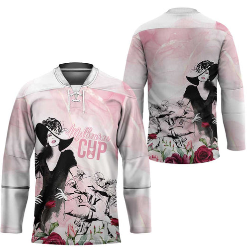 Melbourne Horse Racing Cup Pink Out Derby Hockey Jersey - Aussie Hoodie