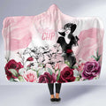 Melbourne Horse Racing Cup Pink Out Derby Hooded Blanket - Aussie Hoodie