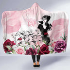 Melbourne Horse Racing Cup Pink Out Derby Hooded Blanket - Aussie Hoodie
