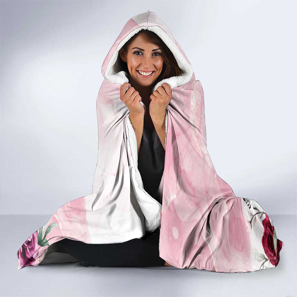 Melbourne Horse Racing Cup Pink Out Derby Hooded Blanket - Aussie Hoodie
