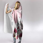 Melbourne Horse Racing Cup Pink Out Derby Hooded Blanket - Aussie Hoodie