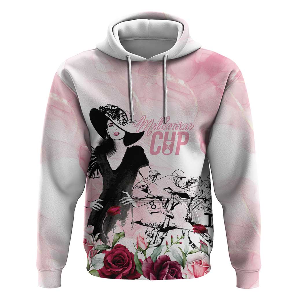 Melbourne Horse Racing Cup Pink Out Derby Hoodie - Aussie Hoodie