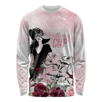 Melbourne Horse Racing Cup Pink Out Derby Long Sleeve Shirt - Aussie Hoodie