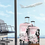 Melbourne Horse Racing Cup Pink Out Derby Luggage Cover - Aussie Hoodie