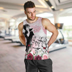 Melbourne Horse Racing Cup Pink Out Derby Men Tank Top - Aussie Hoodie