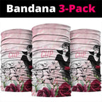 Melbourne Horse Racing Cup Pink Out Derby Neck Gaiter - Aussie Hoodie