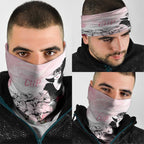 Melbourne Horse Racing Cup Pink Out Derby Neck Gaiter - Aussie Hoodie
