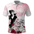 Melbourne Horse Racing Cup Pink Out Derby Polo Shirt - Aussie Hoodie