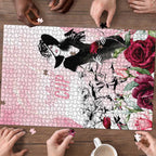 Melbourne Horse Racing Cup Pink Out Derby Puzzle - Aussie Hoodie