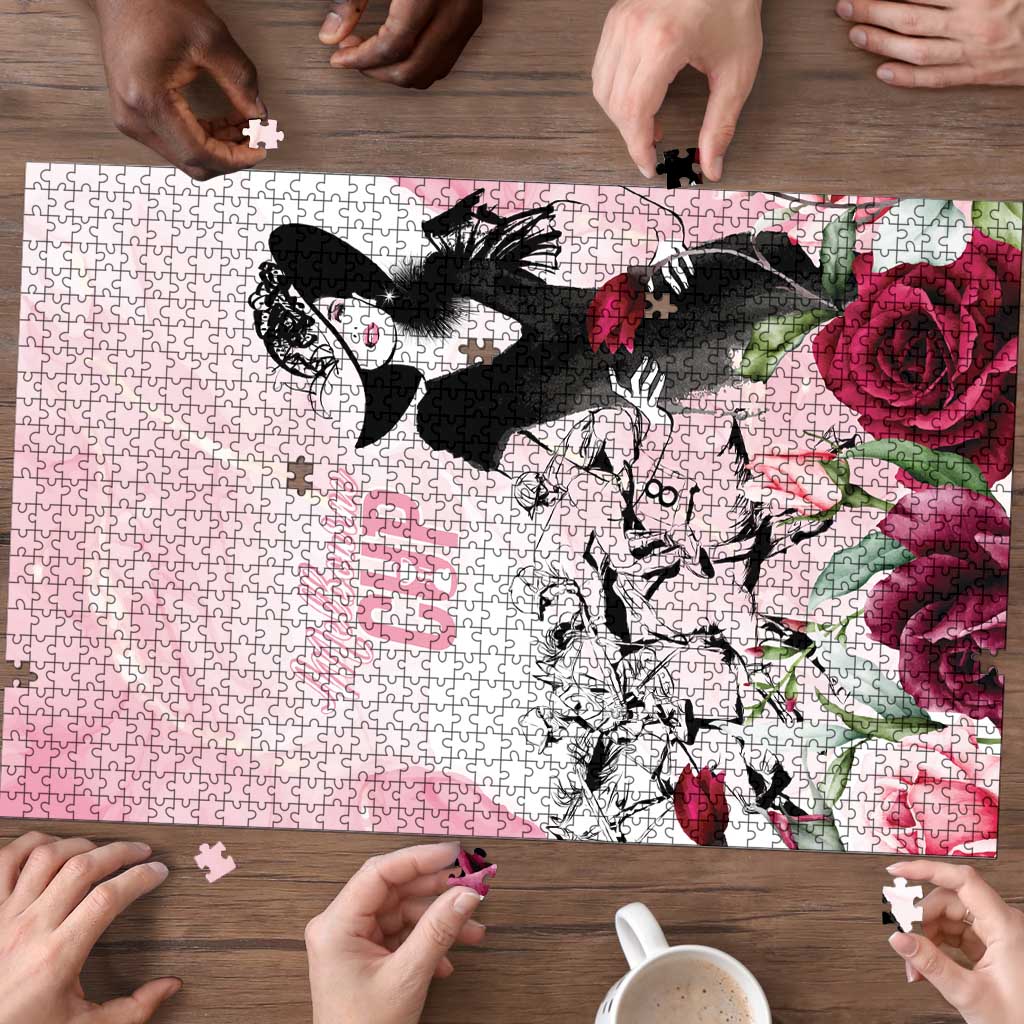 Melbourne Horse Racing Cup Pink Out Derby Puzzle - Aussie Hoodie
