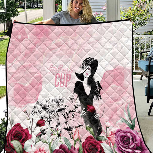 Melbourne Horse Racing Cup Pink Out Derby Quilt - Aussie Hoodie