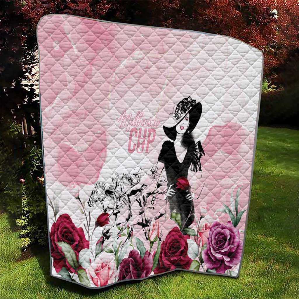 Melbourne Horse Racing Cup Pink Out Derby Quilt - Aussie Hoodie
