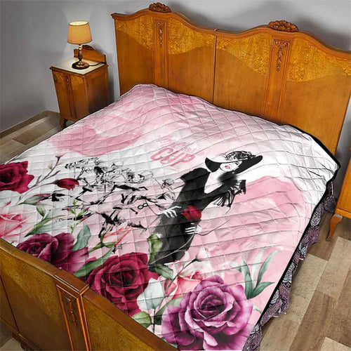 Melbourne Horse Racing Cup Pink Out Derby Quilt - Aussie Hoodie