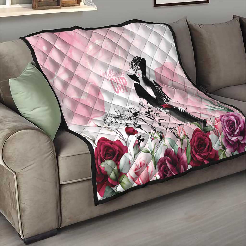 Melbourne Horse Racing Cup Pink Out Derby Quilt - Aussie Hoodie