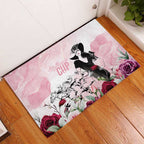 Melbourne Horse Racing Cup Pink Out Derby Rubber Doormat - Aussie Hoodie