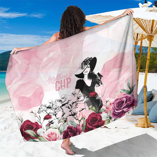 Melbourne Horse Racing Cup Pink Out Derby Sarong - Aussie Hoodie