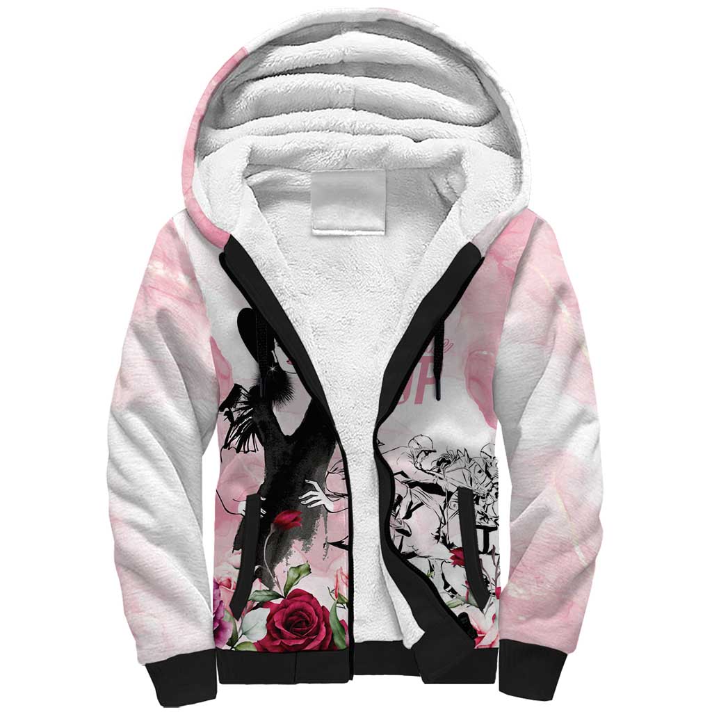 Melbourne Horse Racing Cup Pink Out Derby Sherpa Hoodie - Aussie Hoodie