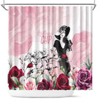 Melbourne Horse Racing Cup Pink Out Derby Shower Curtain - Aussie Hoodie