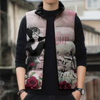 Melbourne Horse Racing Cup Pink Out Derby Sleeveless Puffer Jacket - Aussie Hoodie