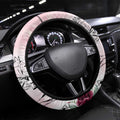 Melbourne Horse Racing Cup Pink Out Derby Steering Wheel Cover - Aussie Hoodie
