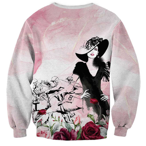 Melbourne Horse Racing Cup Pink Out Derby Sweatshirt - Aussie Hoodie