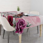 Melbourne Horse Racing Cup Pink Out Derby Tablecloth - Aussie Hoodie