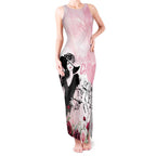 Melbourne Horse Racing Cup Pink Out Derby Tank Maxi Dress - Aussie Hoodie