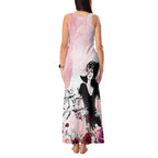 Melbourne Horse Racing Cup Pink Out Derby Tank Maxi Dress - Aussie Hoodie