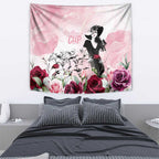 Melbourne Horse Racing Cup Pink Out Derby Tapestry - Aussie Hoodie