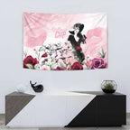 Melbourne Horse Racing Cup Pink Out Derby Tapestry - Aussie Hoodie