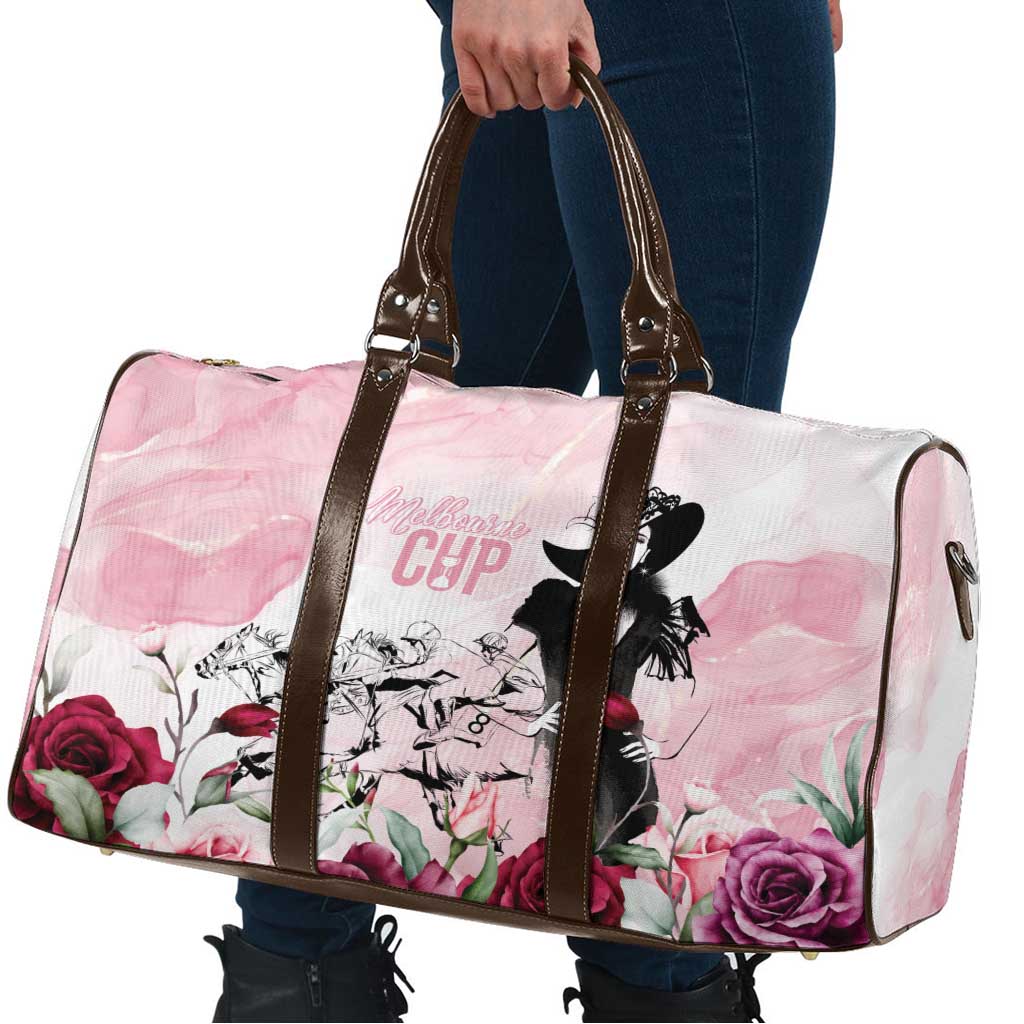 Melbourne Horse Racing Cup Pink Out Derby Travel Bag - Aussie Hoodie