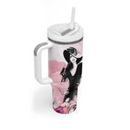 Melbourne Horse Racing Cup Pink Out Derby Tumbler With Handle - Aussie Hoodie