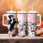 Melbourne Horse Racing Cup Pink Out Derby Tumbler With Handle - Aussie Hoodie