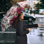 Melbourne Horse Racing Cup Pink Out Derby Umbrella - Aussie Hoodie