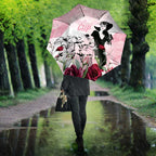 Melbourne Horse Racing Cup Pink Out Derby Umbrella - Aussie Hoodie