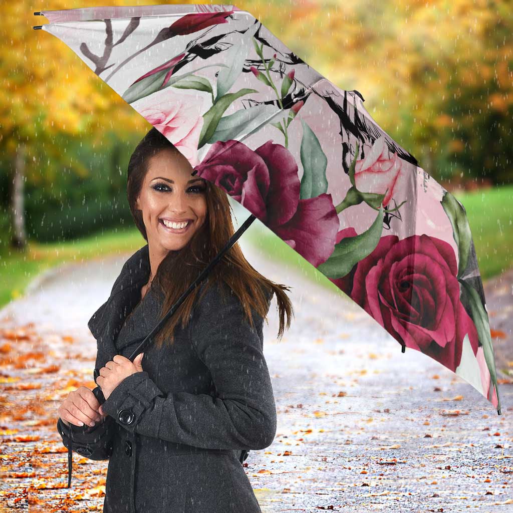 Melbourne Horse Racing Cup Pink Out Derby Umbrella - Aussie Hoodie