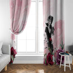 Melbourne Horse Racing Cup Pink Out Derby Window Curtain - Aussie Hoodie