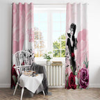 Melbourne Horse Racing Cup Pink Out Derby Window Curtain - Aussie Hoodie
