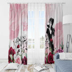 Melbourne Horse Racing Cup Pink Out Derby Window Curtain - Aussie Hoodie